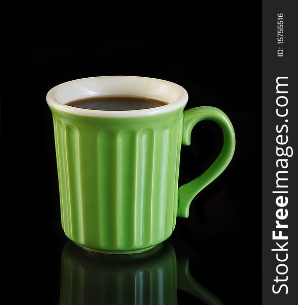 Green Coffee Cup