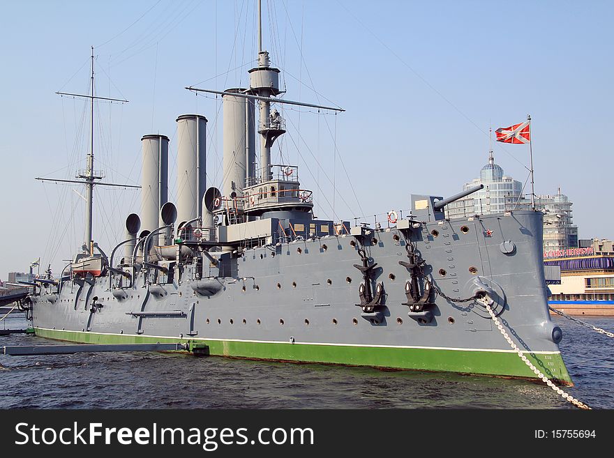 Warship Aurora is a symbol of the Communist Revolution.