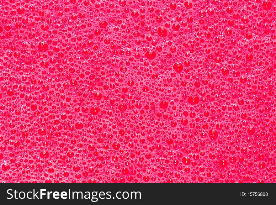 Pink Bubbles Background