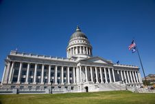 Capitol Salt Lake City Stock Image