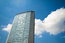 Buildings And Skyscrapers In The City Royalty Free Stock Photography Buildings And Skyscrapers In The City Royalty Free Stock Photography