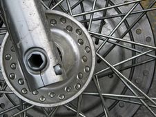 Motorcycle Wheel Royalty Free Stock Photo Motorcycle Wheel Royalty Free Stock Photo