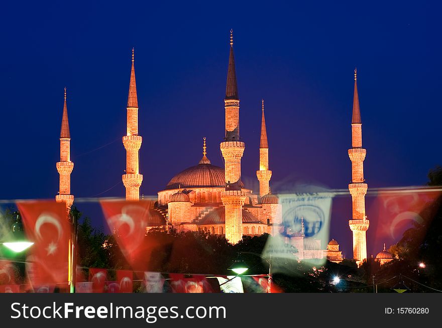 A photo for sultan murat mosque in Turkey one of the biggest mosques there