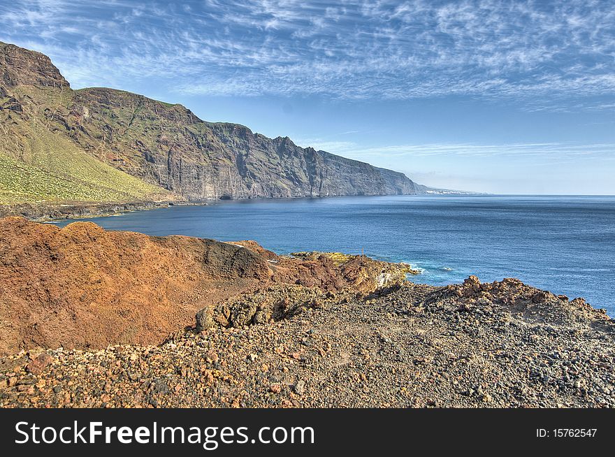 View from Punta del Teno, Tenerife Island