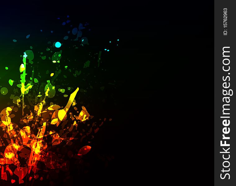 Abstract background with glowing element. Abstract background with glowing element