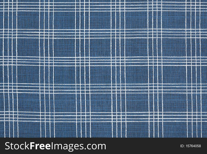 Cotton Blue and White Striped Background