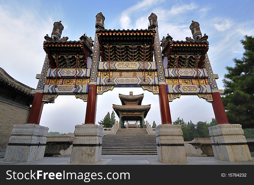 In summer palace ,it is situated on the central axis of Longevity Hill and is the heart of a succession of buildings used for celebrations. In summer palace ,it is situated on the central axis of Longevity Hill and is the heart of a succession of buildings used for celebrations.