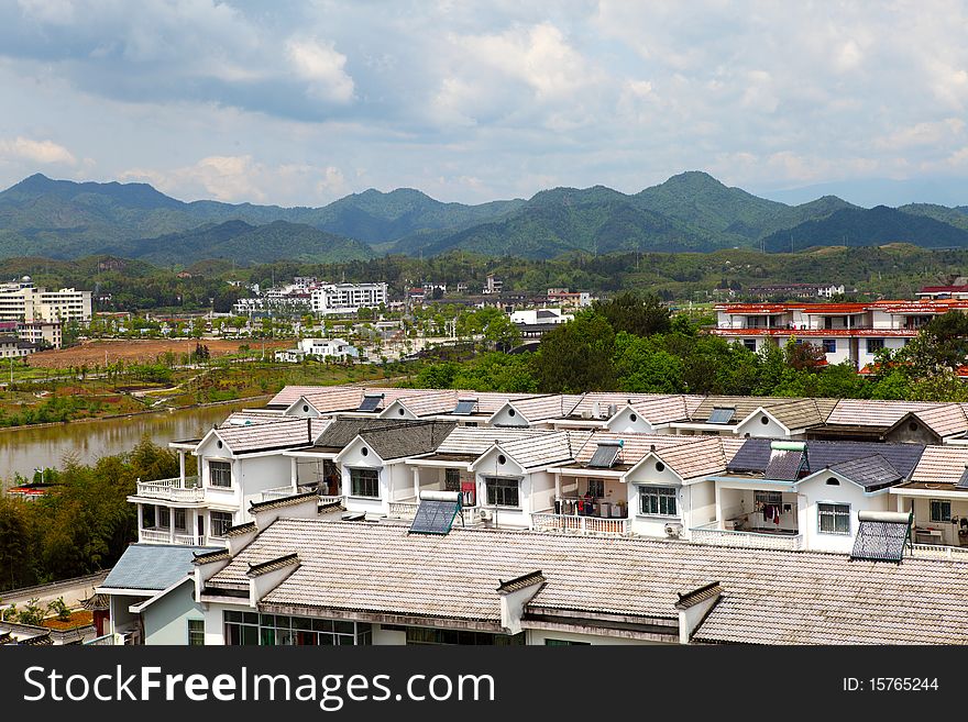 Residential areas in anhui