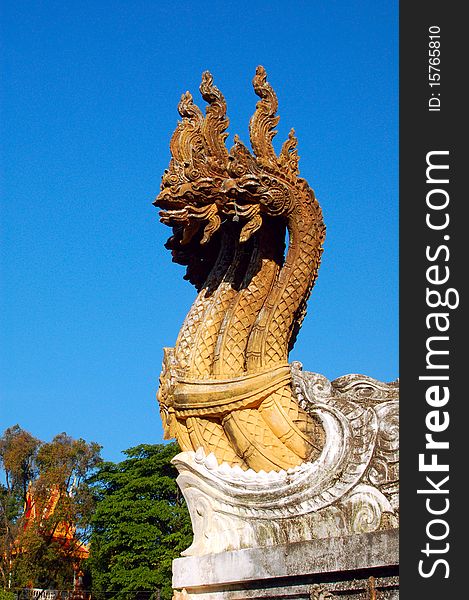 Serpent or Dragon  Architecture of thailand