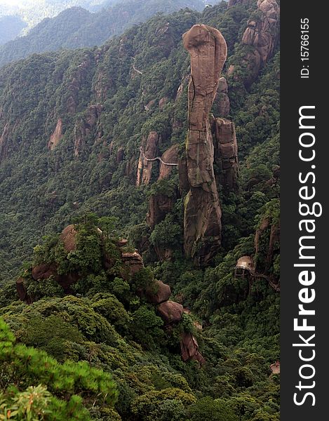 A National geo-park in the china