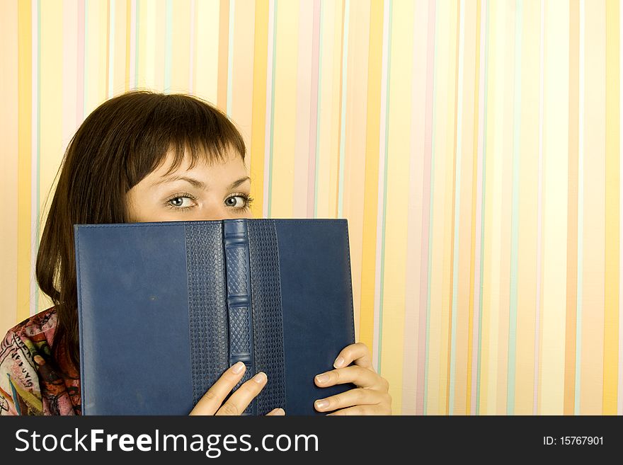 Girl With Notebooks