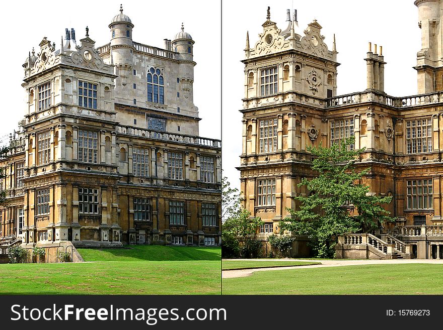 Two views on Wollaton Hall