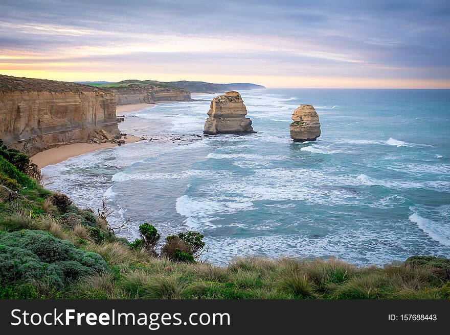 Morning scene at Twelve Apostles