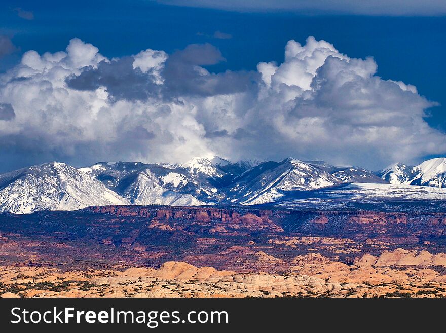 Arches National Park Late Afternoon in April