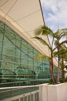 San Diego Convention Center Architectural Abstract Royalty Free Stock Image
