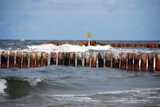 Sea-Gulfs And Sea Royalty Free Stock Images