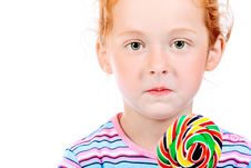 Big Lollipop Royalty Free Stock Photo Big Lollipop Royalty Free Stock Photo