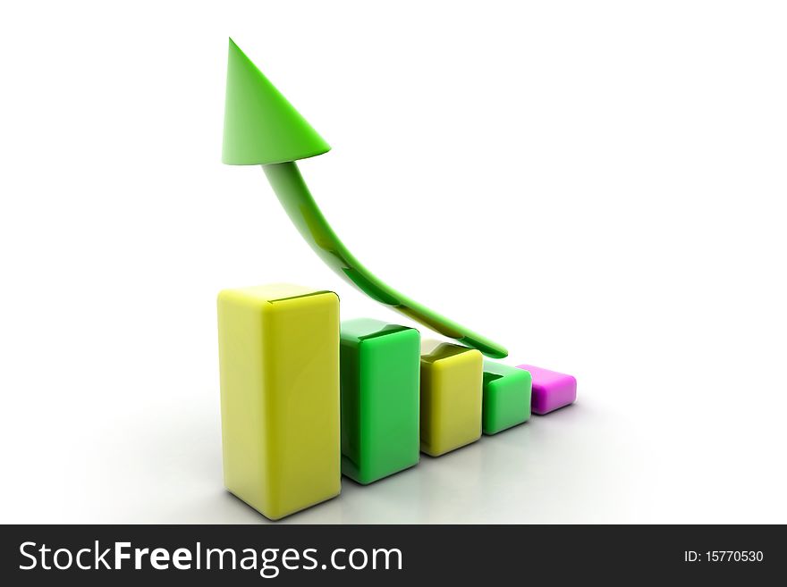 3d multi use business graph