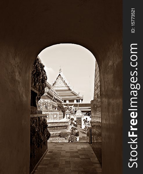 The Thai Temple in Bangkok