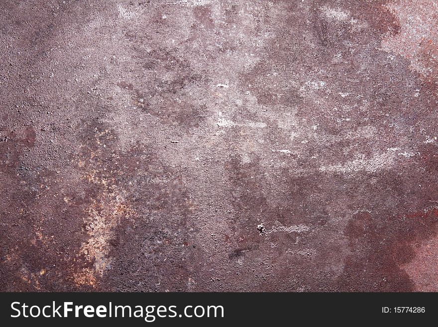 Textured background of rusty metal plate. Textured background of rusty metal plate