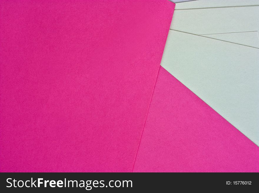 Pink And White Paper