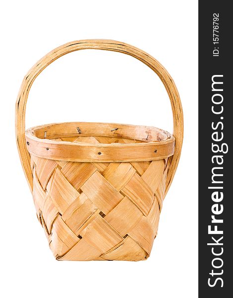 Basket  From Birch Bark