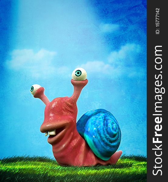 Funny Snail