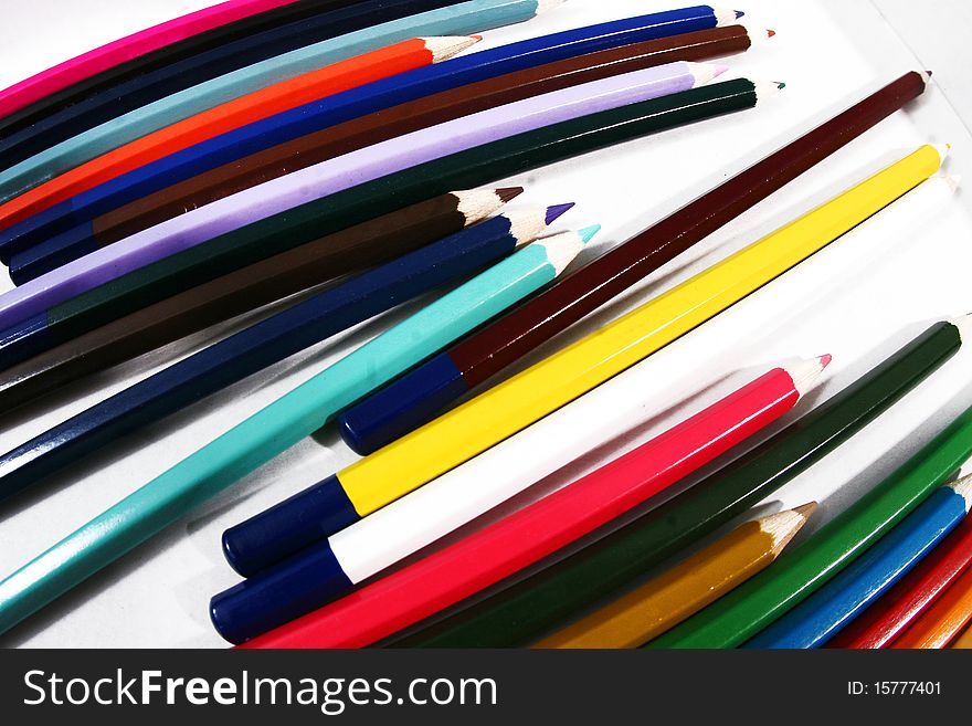 Colored pencils