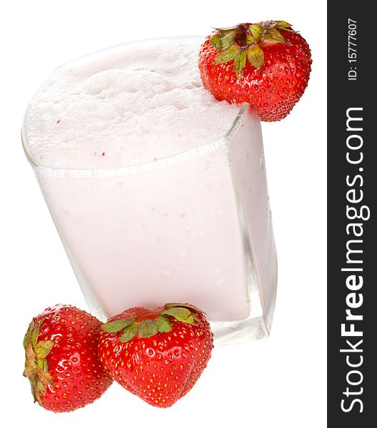 Fresh Strawberry Milkshake