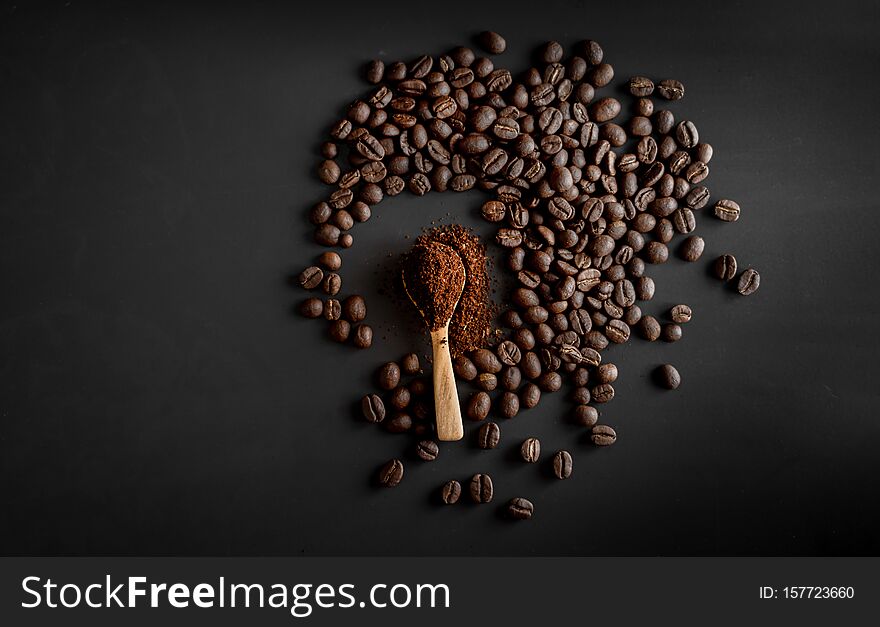 Coffee, Black Coffee, Drip Coffee, Making Coffee In Low-light Black