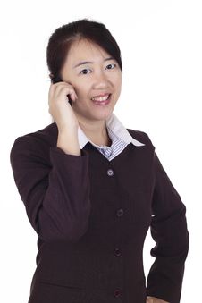 Businesswoman On The Phone Royalty Free Stock Photo Businesswoman On The Phone Royalty Free Stock Photo