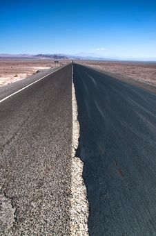 Desert Highway Royalty Free Stock Images Desert Highway Royalty Free Stock Images