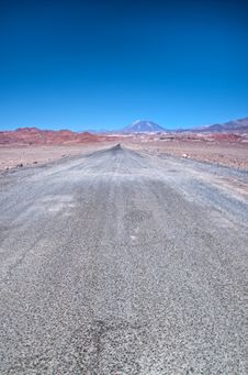 Desert Road Royalty Free Stock Photo Desert Road Royalty Free Stock Photo