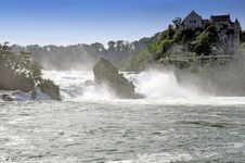 Rhine Waterfalls Royalty Free Stock Photography Rhine Waterfalls Royalty Free Stock Photography