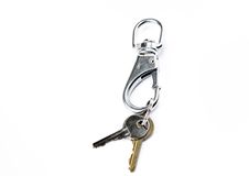Keys On Key Chain Royalty Free Stock Photos