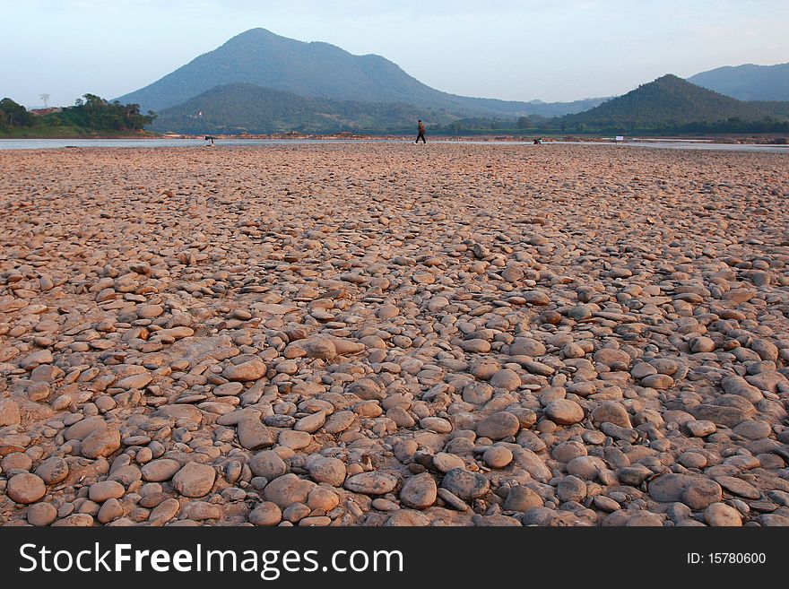 Mekong River Stone