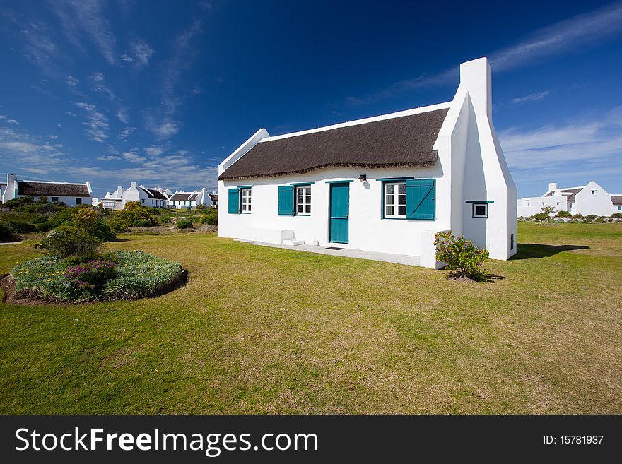 Image of a Cape house in the Western Cape in South Africa. Image of a Cape house in the Western Cape in South Africa