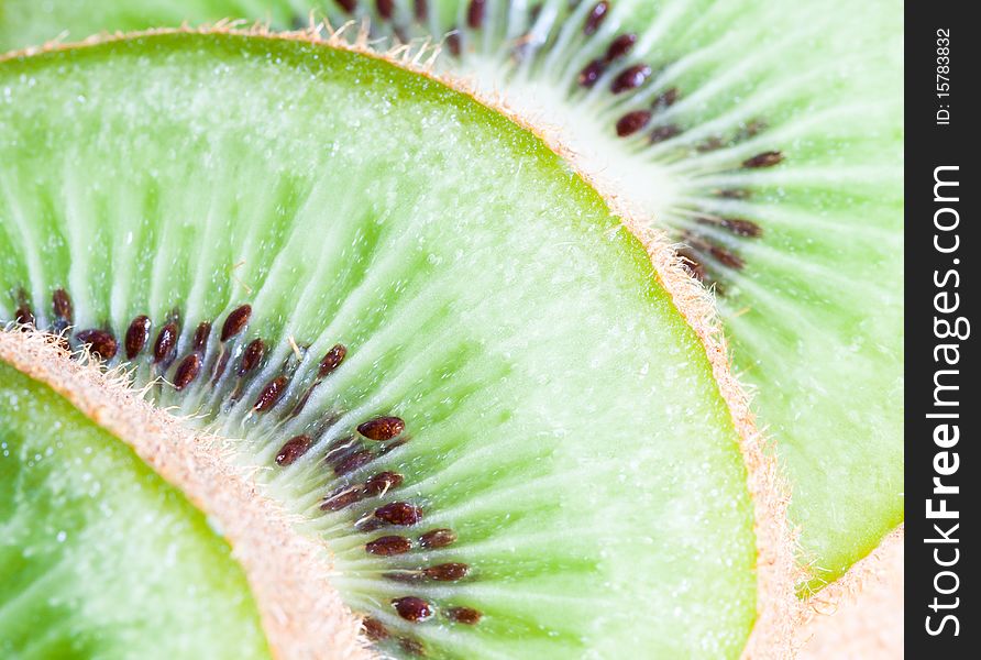 Close up of fresh kiwi fruit. Close up of fresh kiwi fruit