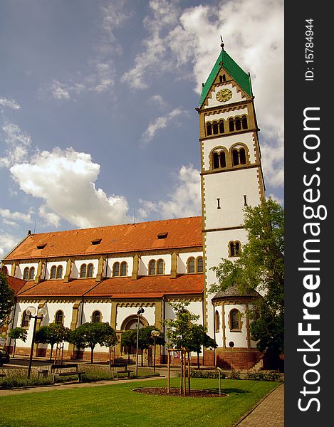 Saint Sebastian Church in Ketsch, nearby Heidelber