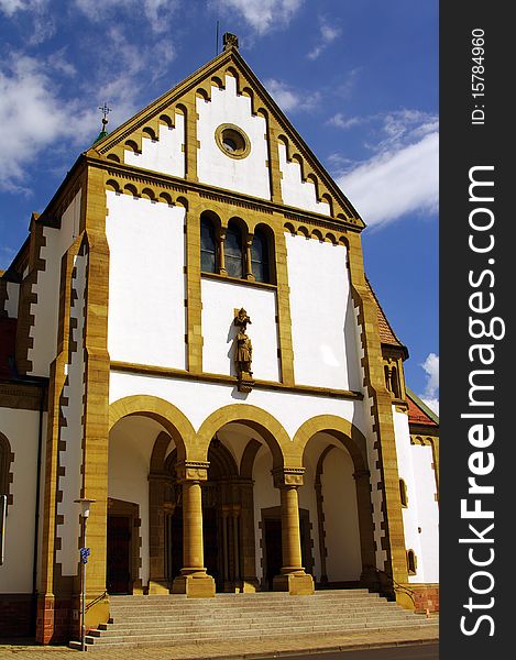 Saint Sebastian Church in Ketsch, nearby Heidelberg. Saint Sebastian Church in Ketsch, nearby Heidelberg