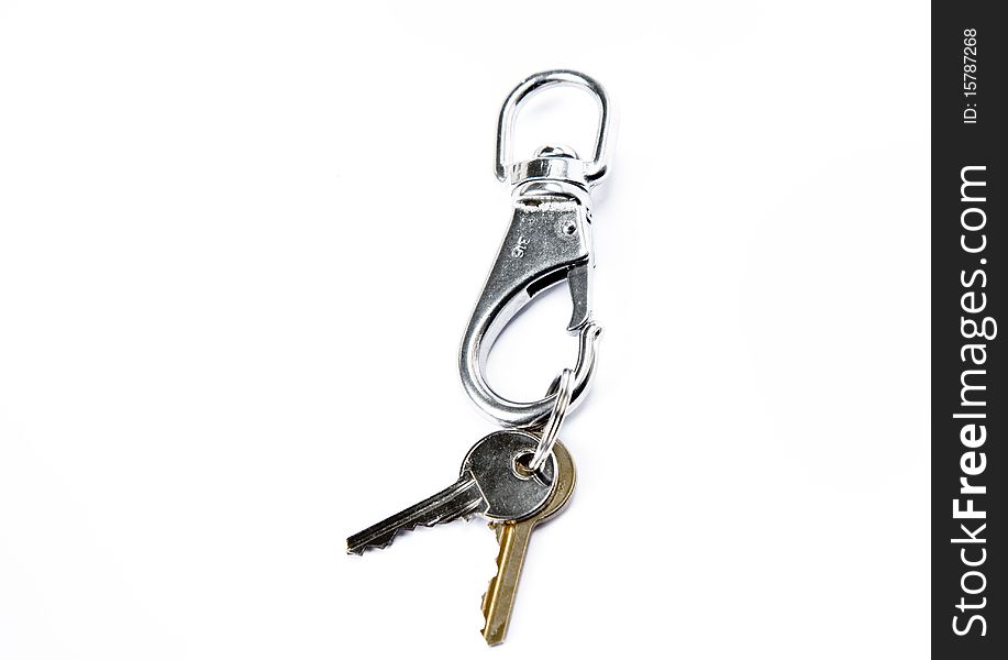 Keys on key chain