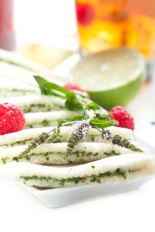 Iced Tea And Sandwiches Royalty Free Stock Photo Iced Tea And Sandwiches Royalty Free Stock Photo