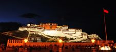 Potala Palace(night) Stock Image Potala Palace(night) Stock Image