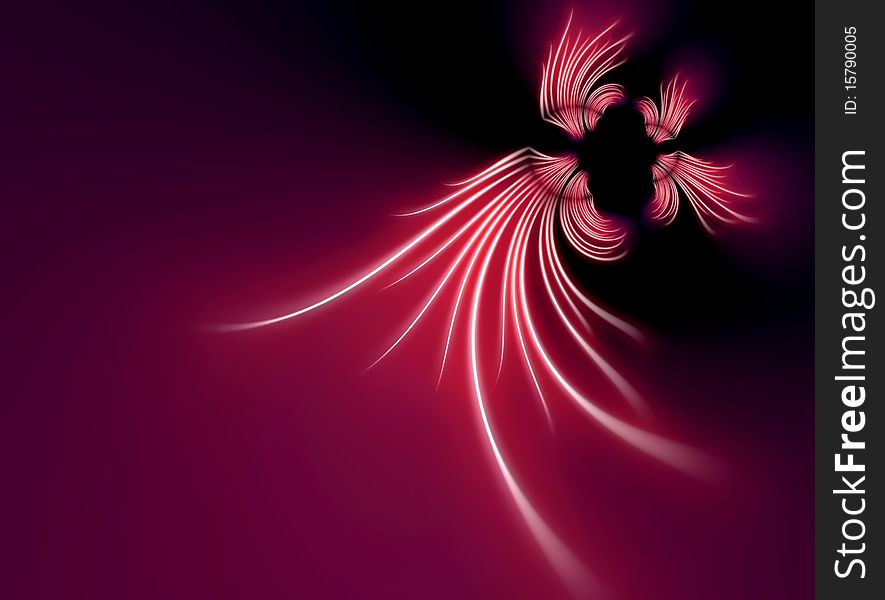 Background design with beautiful red and linear abstraction. Background design with beautiful red and linear abstraction
