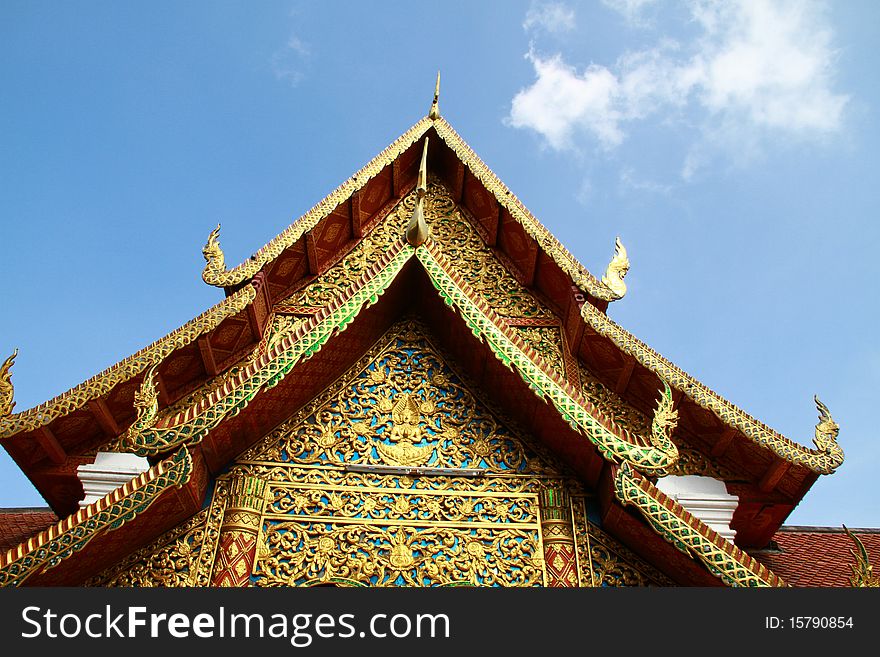 Temple on the northern of Thailand. Temple on the northern of Thailand.