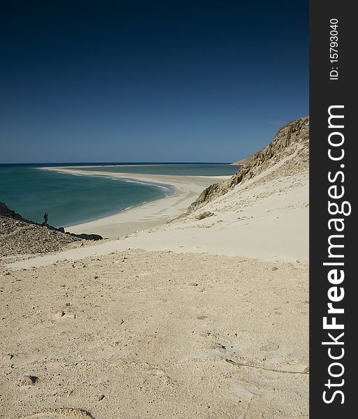 Havenly beach in Socotra island, Yemen