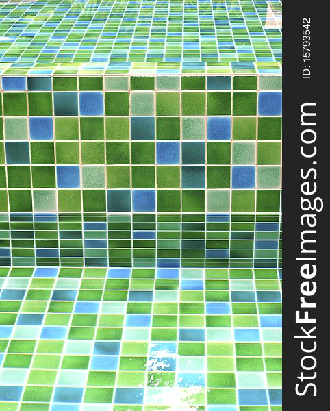 Glass Mosaic Texture Background