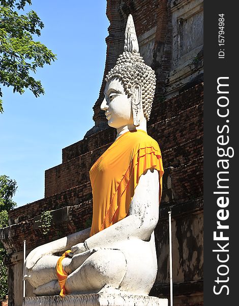 Buddha Image In Thai Temple