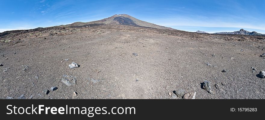 Chahorra volcanic region near Mount Teide, Tenerife Island. Chahorra volcanic region near Mount Teide, Tenerife Island
