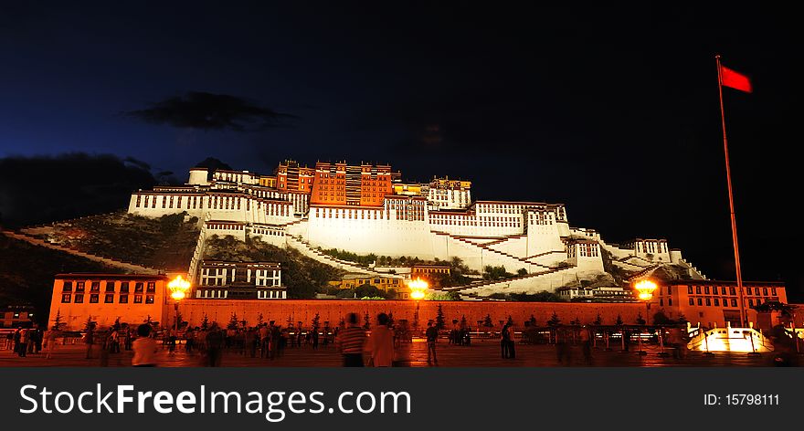 The Potala Palace was built 1,300 years ago in Tang Dynasty (618-907AD) when the Tibetan King Songtsam Gambo married the Tang Princess Wencheng. Potala is the name of the place, which means residence of the Goddess of Mercy in Tibetan language. The Potala Palace was built 1,300 years ago in Tang Dynasty (618-907AD) when the Tibetan King Songtsam Gambo married the Tang Princess Wencheng. Potala is the name of the place, which means residence of the Goddess of Mercy in Tibetan language.